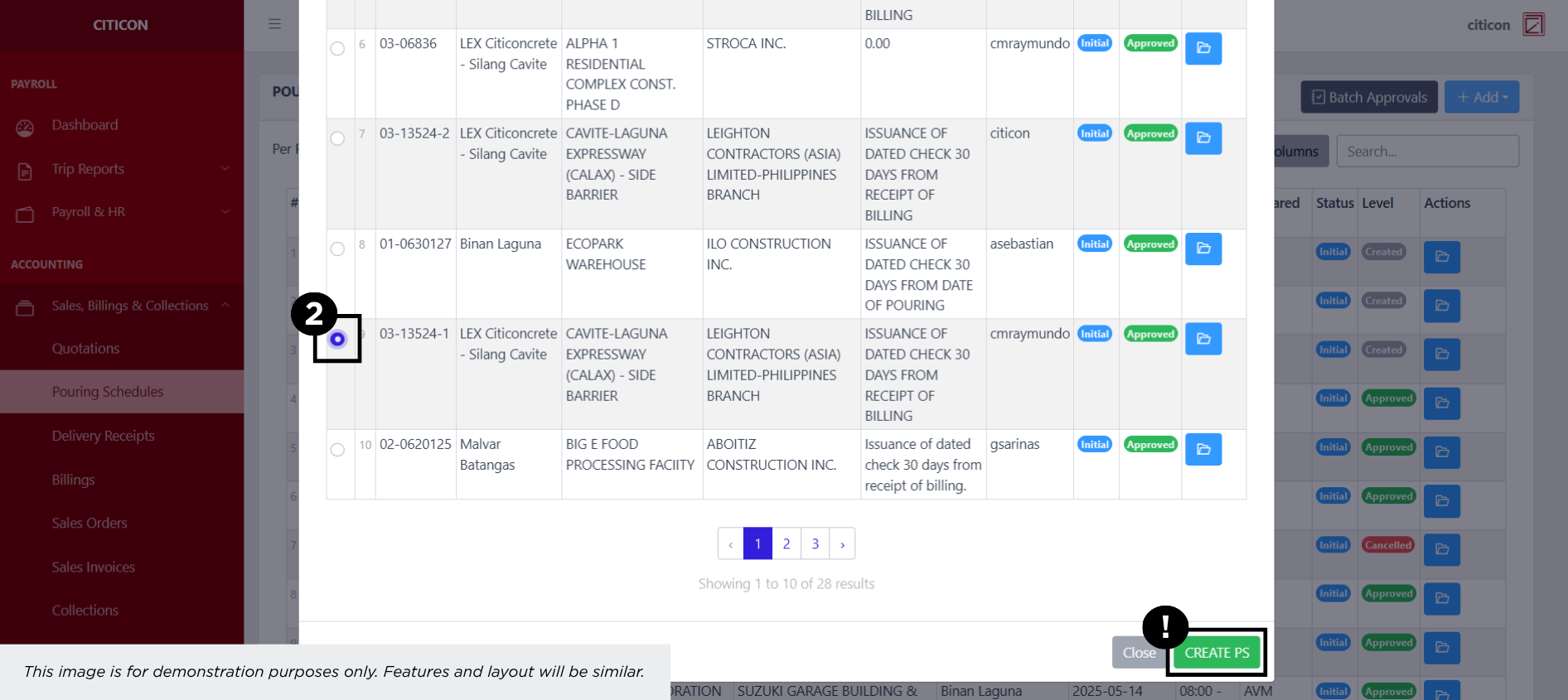 Delivery Receipts Add2