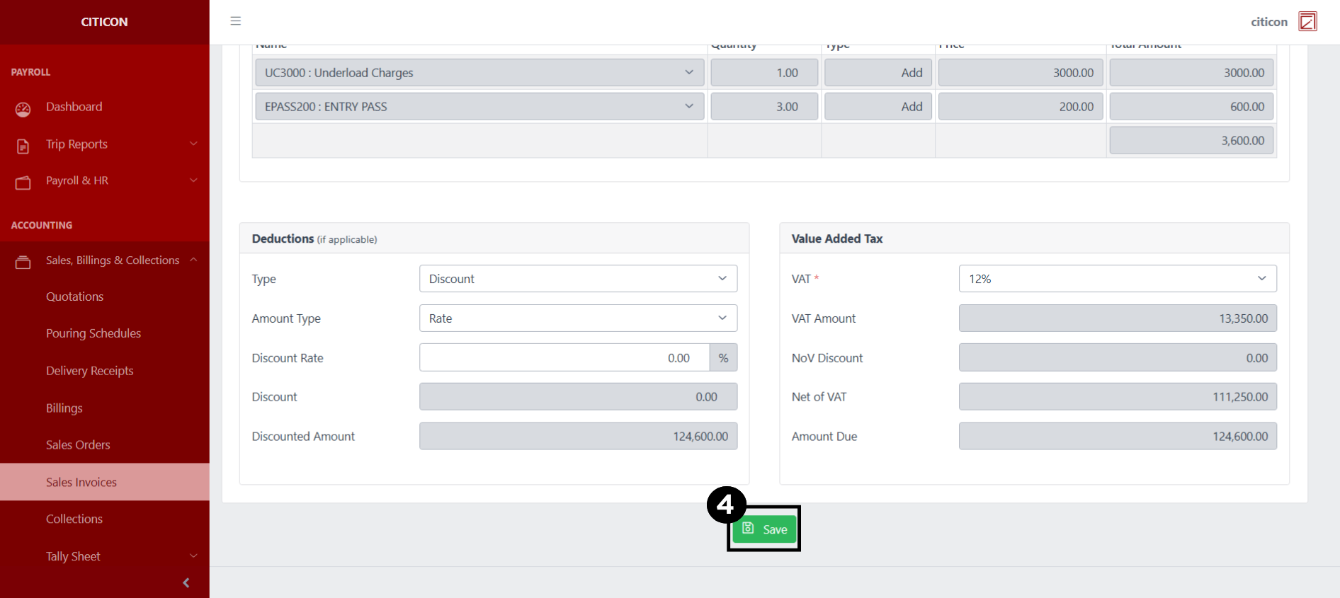 Sales Invoices Update4
