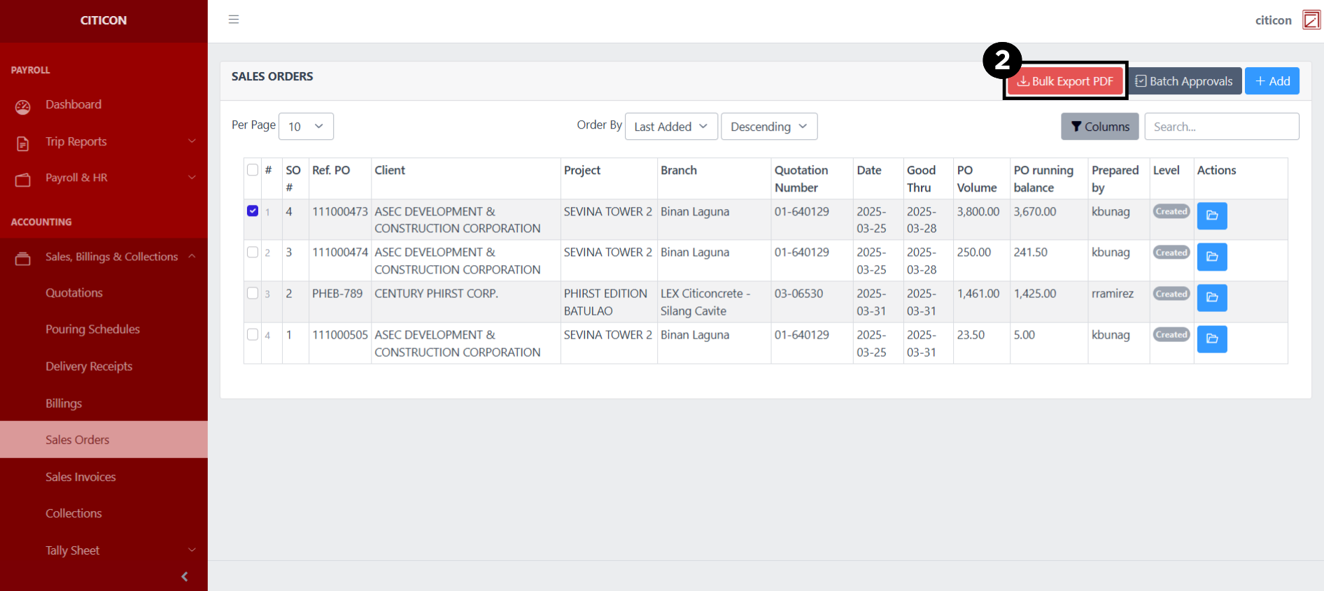 Sales Orders Export2
