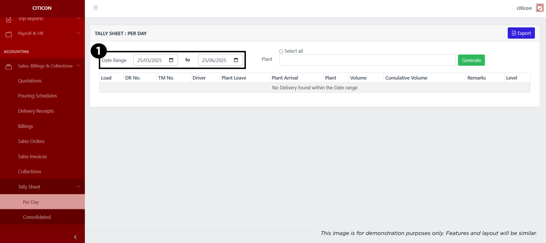 Tally Sheet (Consolidated) Generate1