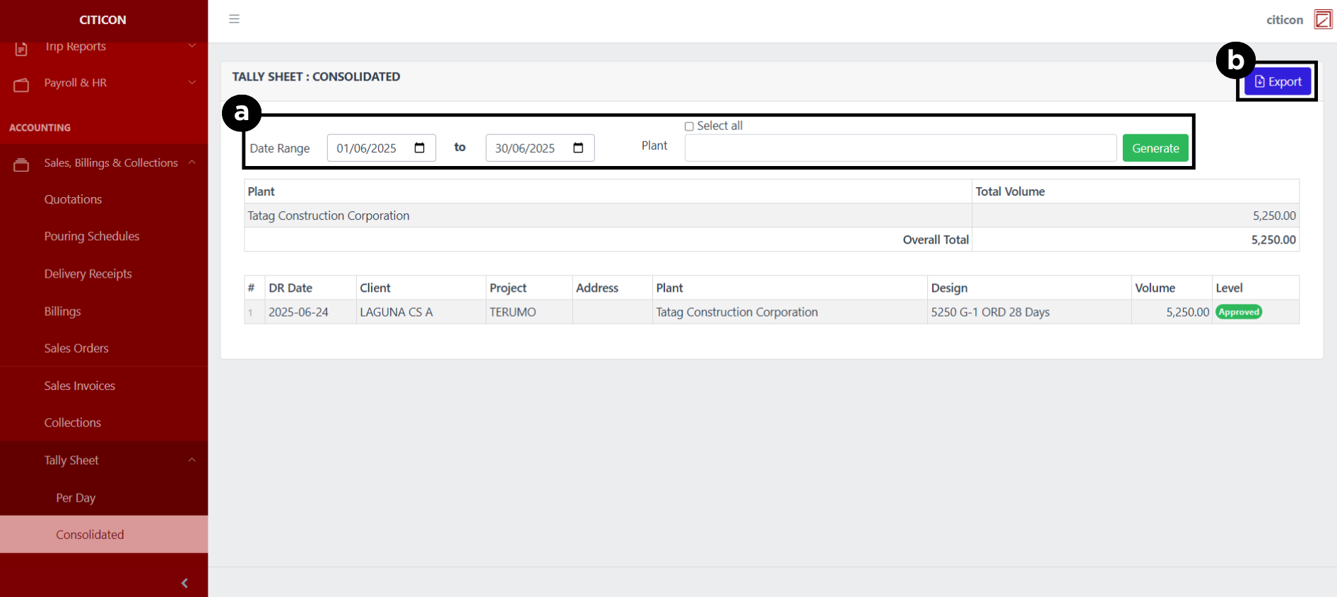 Tally Sheet (Consolidated) Index2