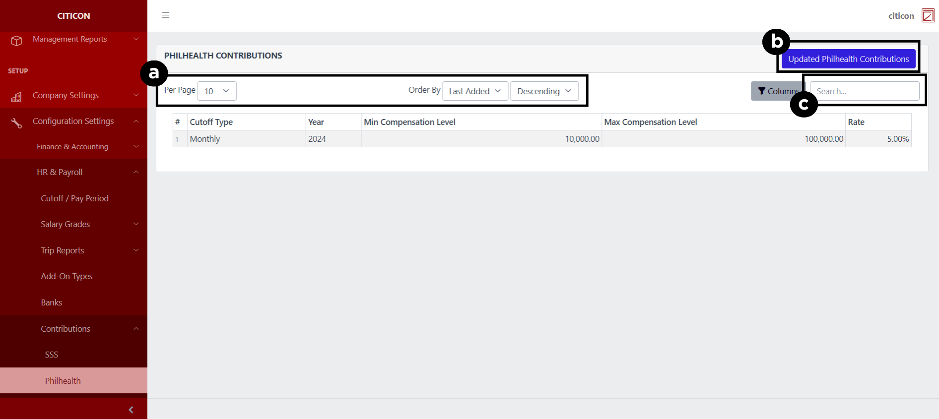 Contributions-Philhealth Index2