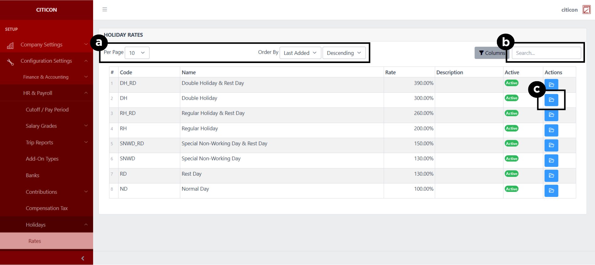 Holiday Rates Index2