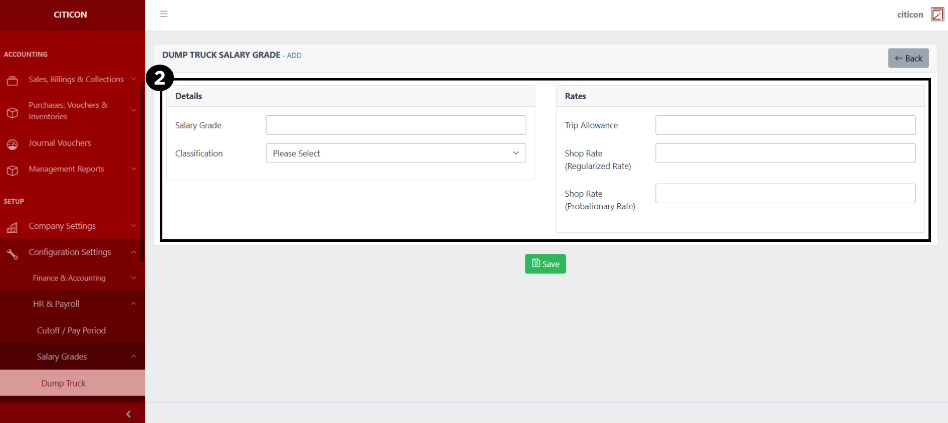 Salary Grades - Dump Truck Add2