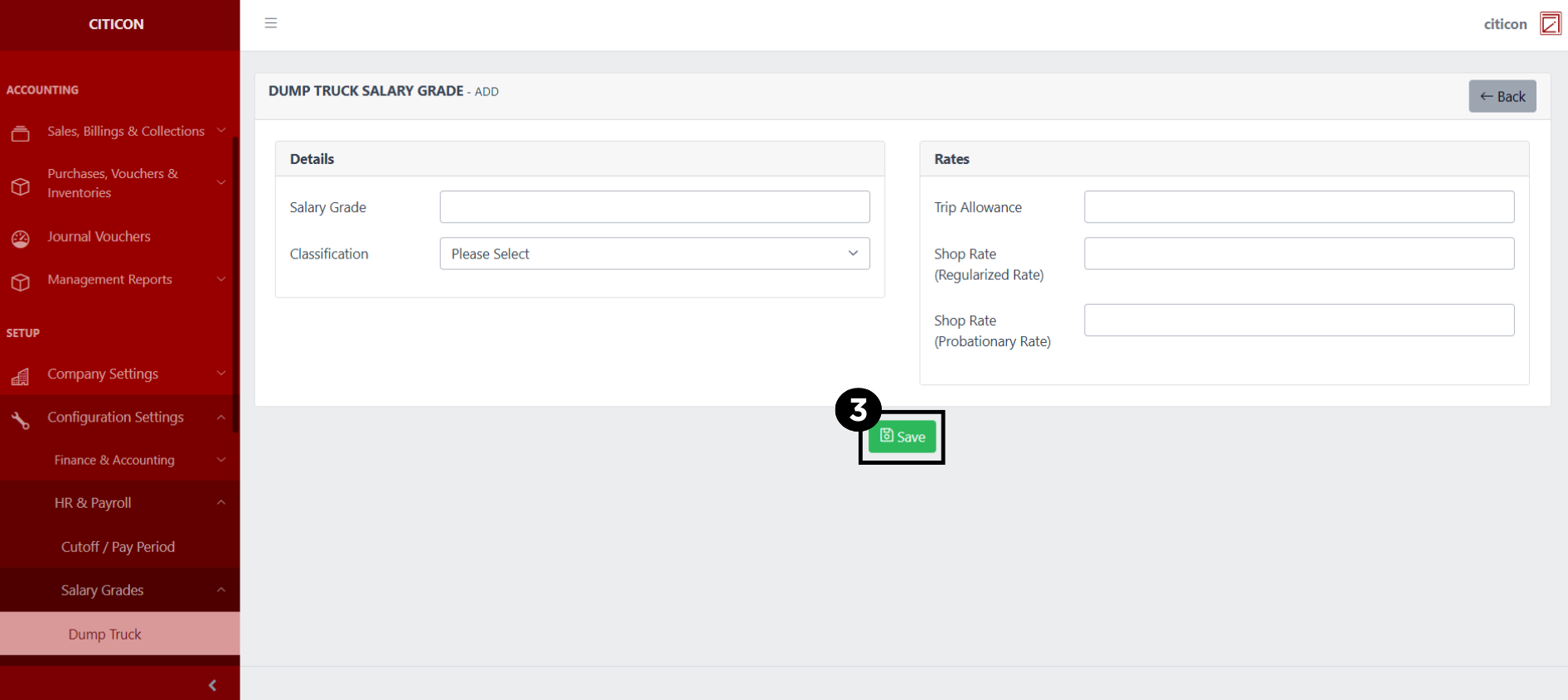 Salary Grades - Dump Truck Add3