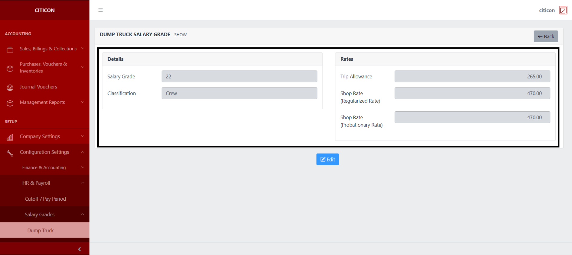 Salary Grades - Dump Truck Show2