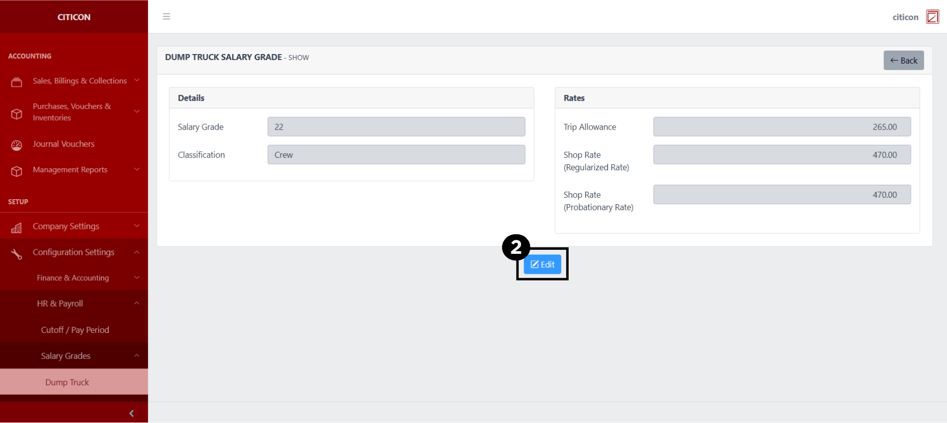 Salary Grades - Dump Truck Update2