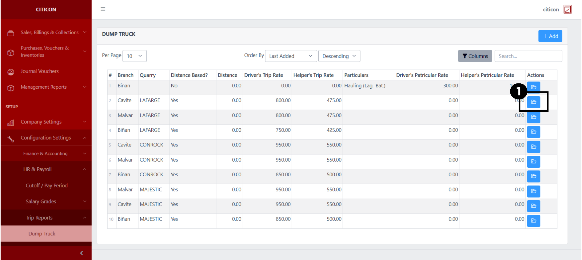 Trip Reports-Dump Truck Update1
