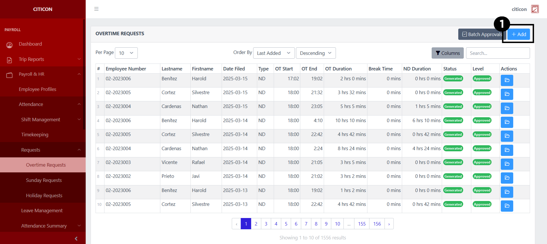 Overtime Requests Add1
