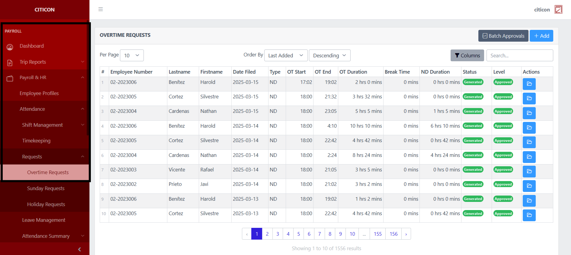 Overtime Requests Index1