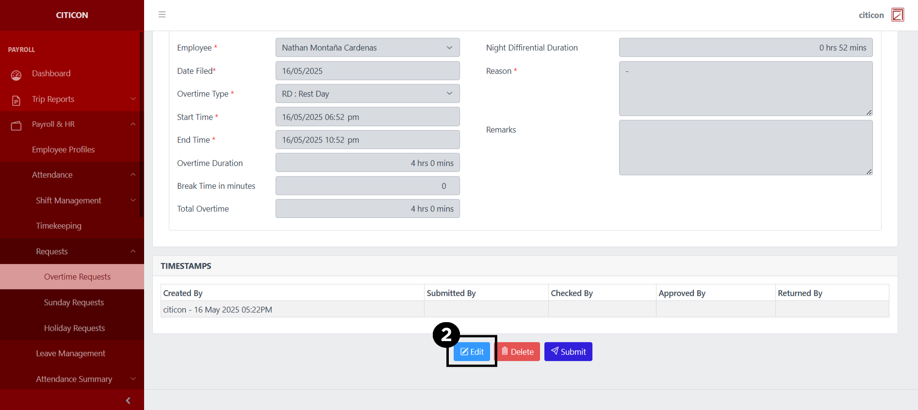 Overtime Requests Update2