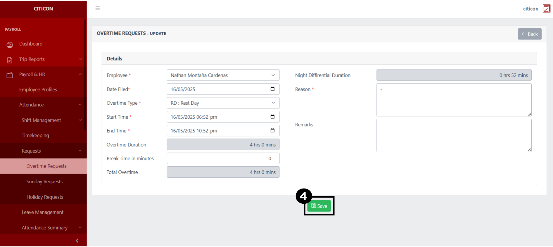 Overtime Requests Update4
