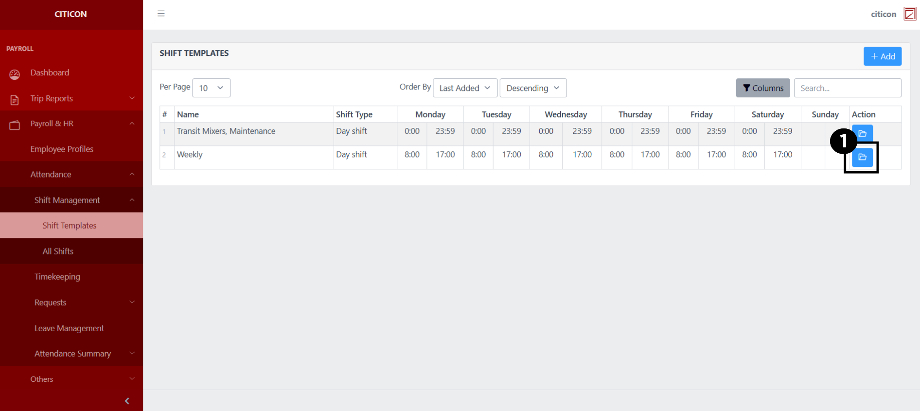 Shift Templates Update1