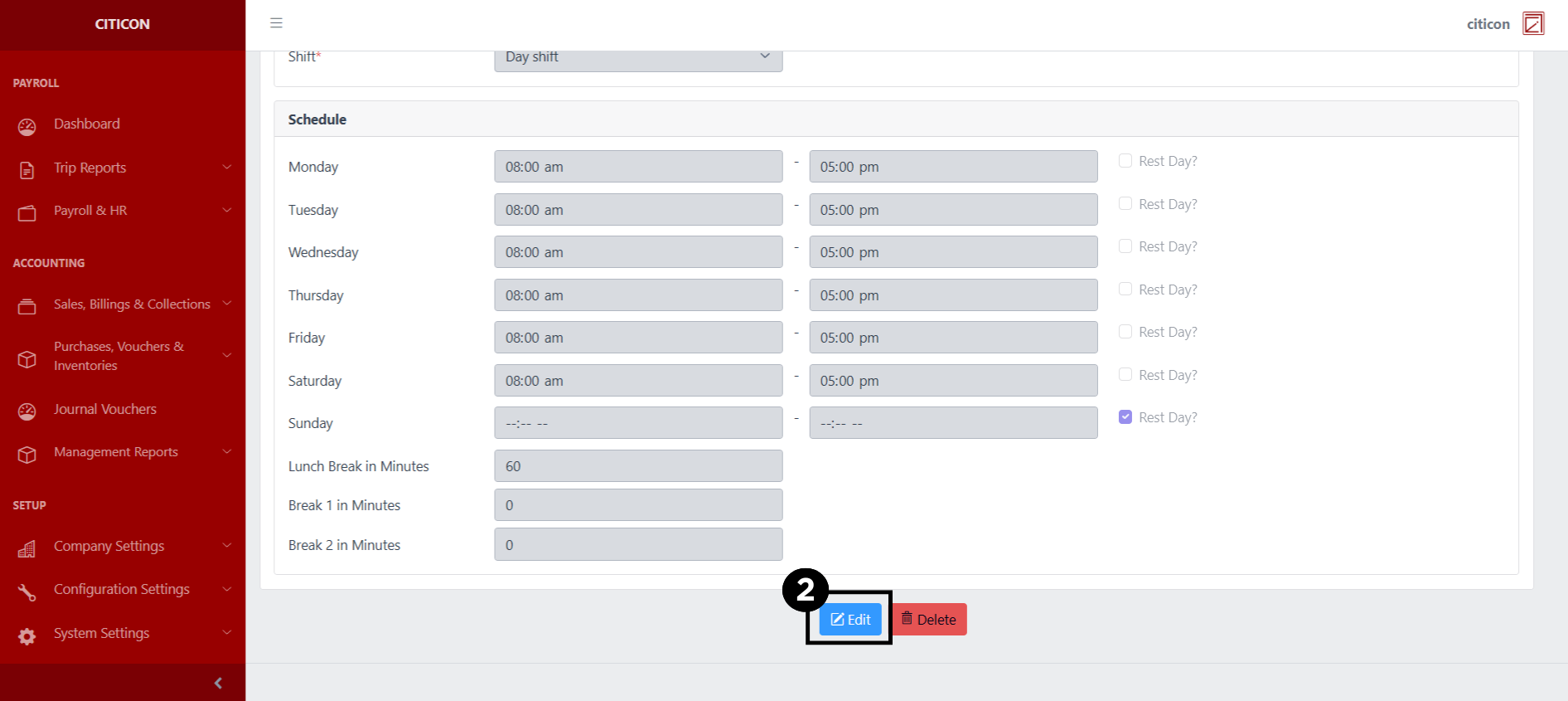Shift Templates Update2