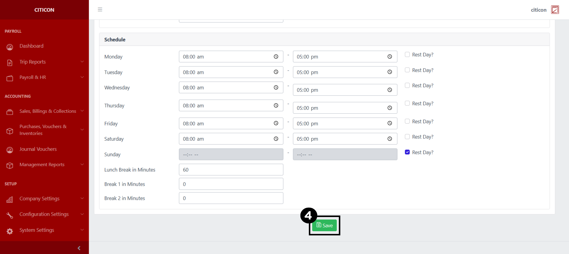 Shift Templates Update4