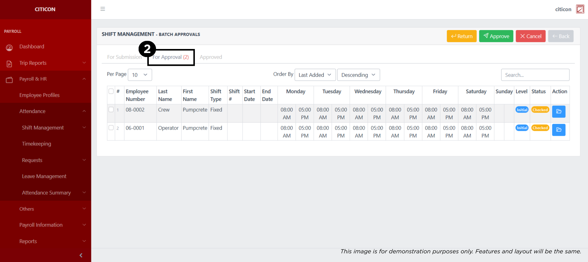 Timekeeping Approve2