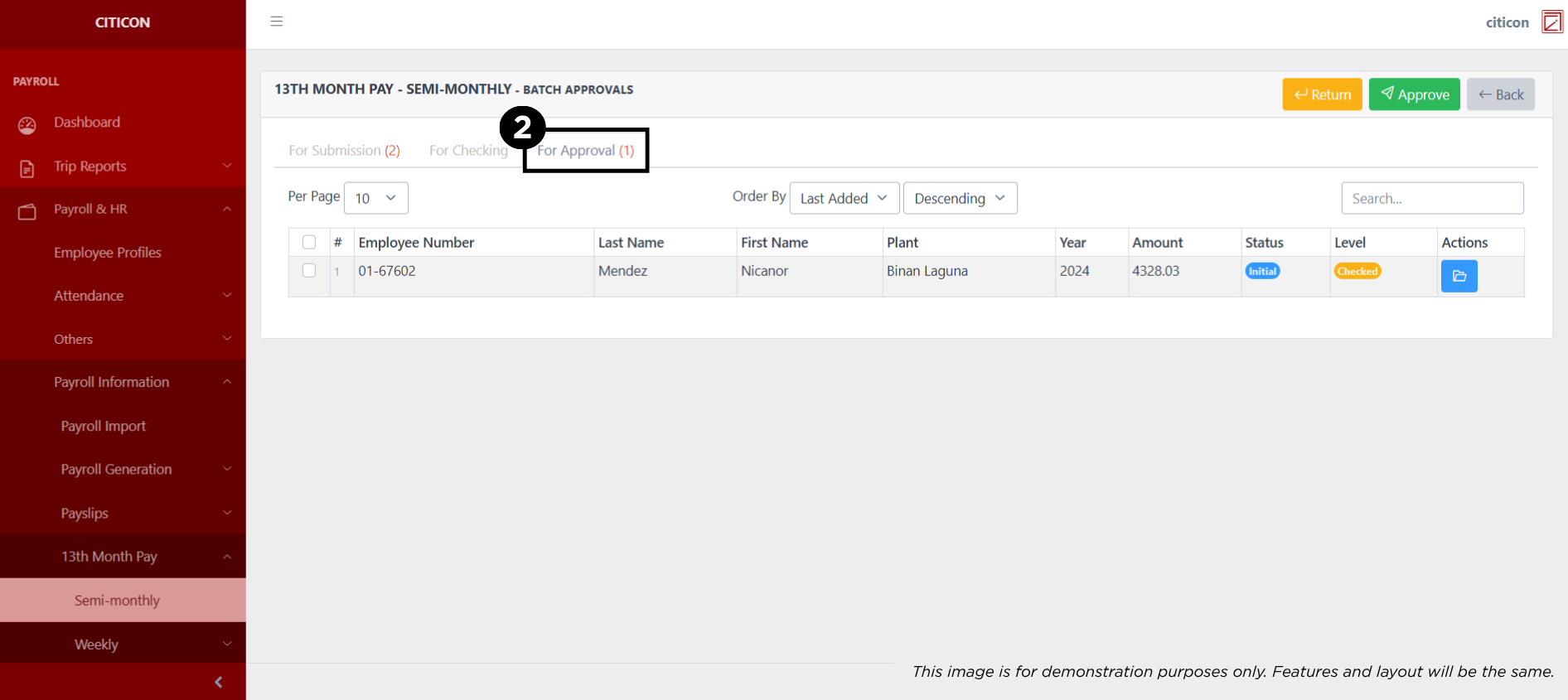 13th Month Pay - Weekly (Pumpcrete) Approve2