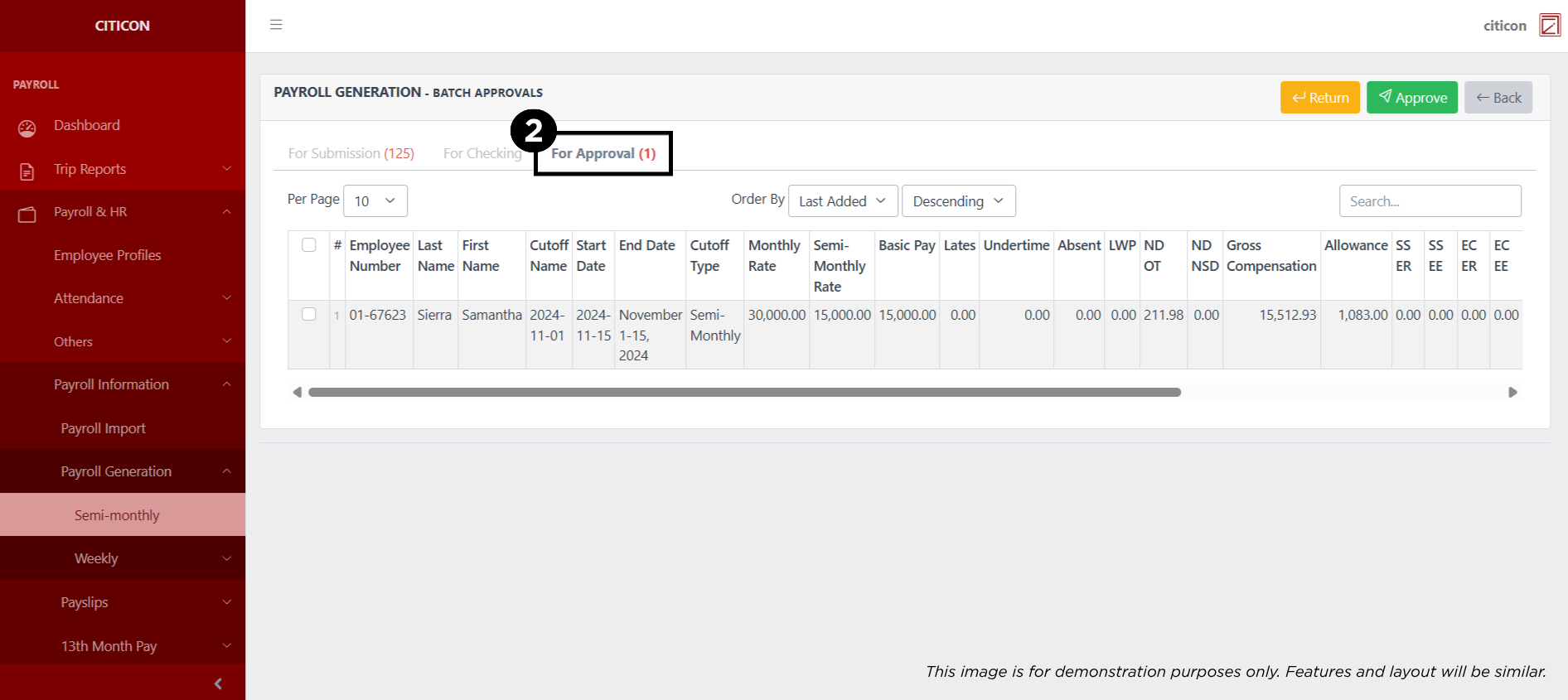 Payroll Generation - Weekly (Transit Mixer) Approve2