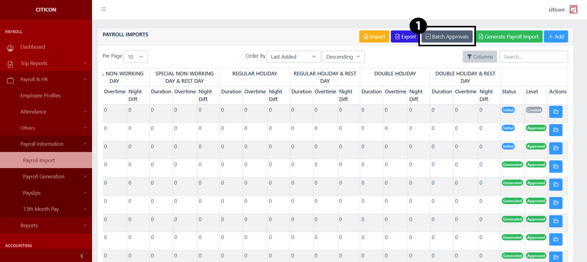Payroll Import Approve1