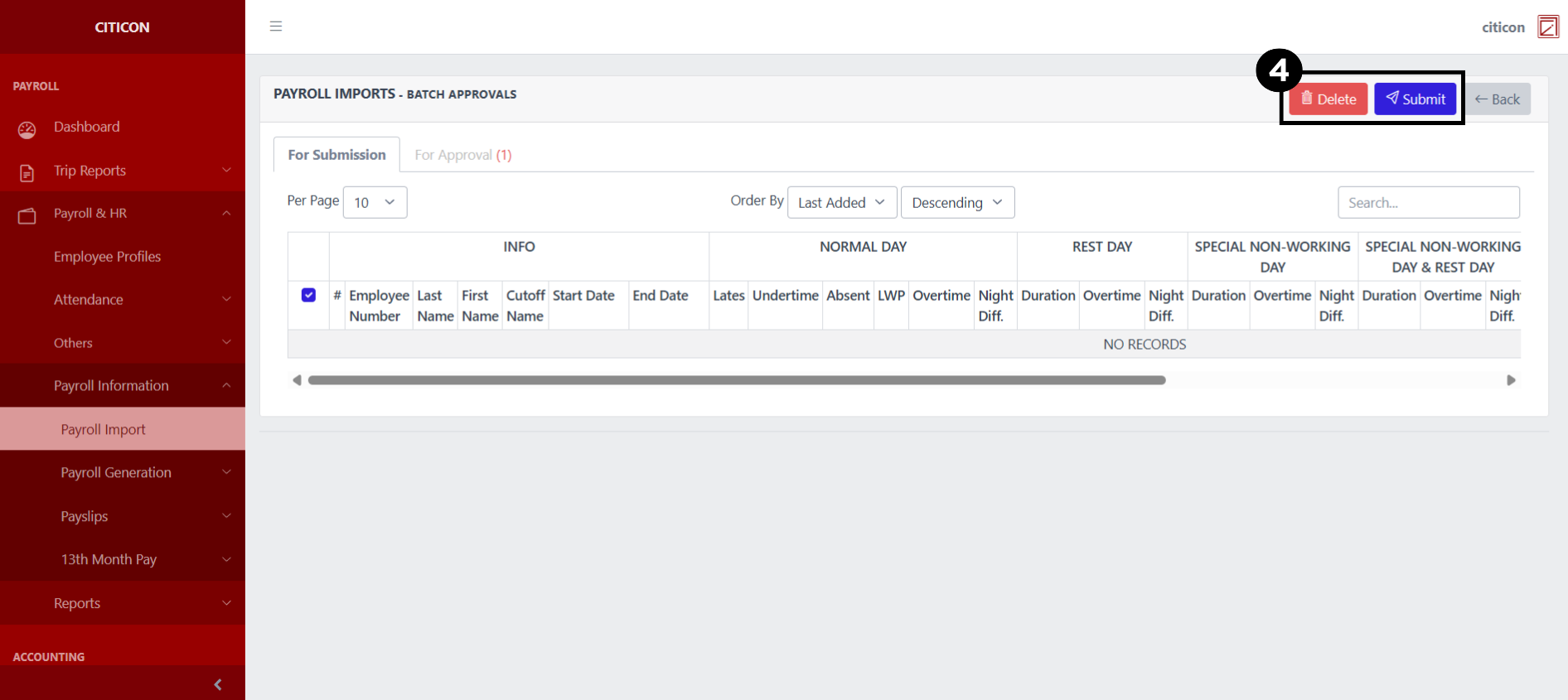 Payroll Import Approve4