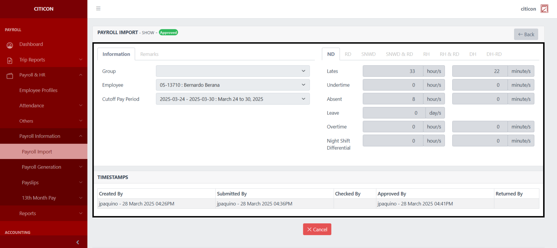 Payroll Import Show2