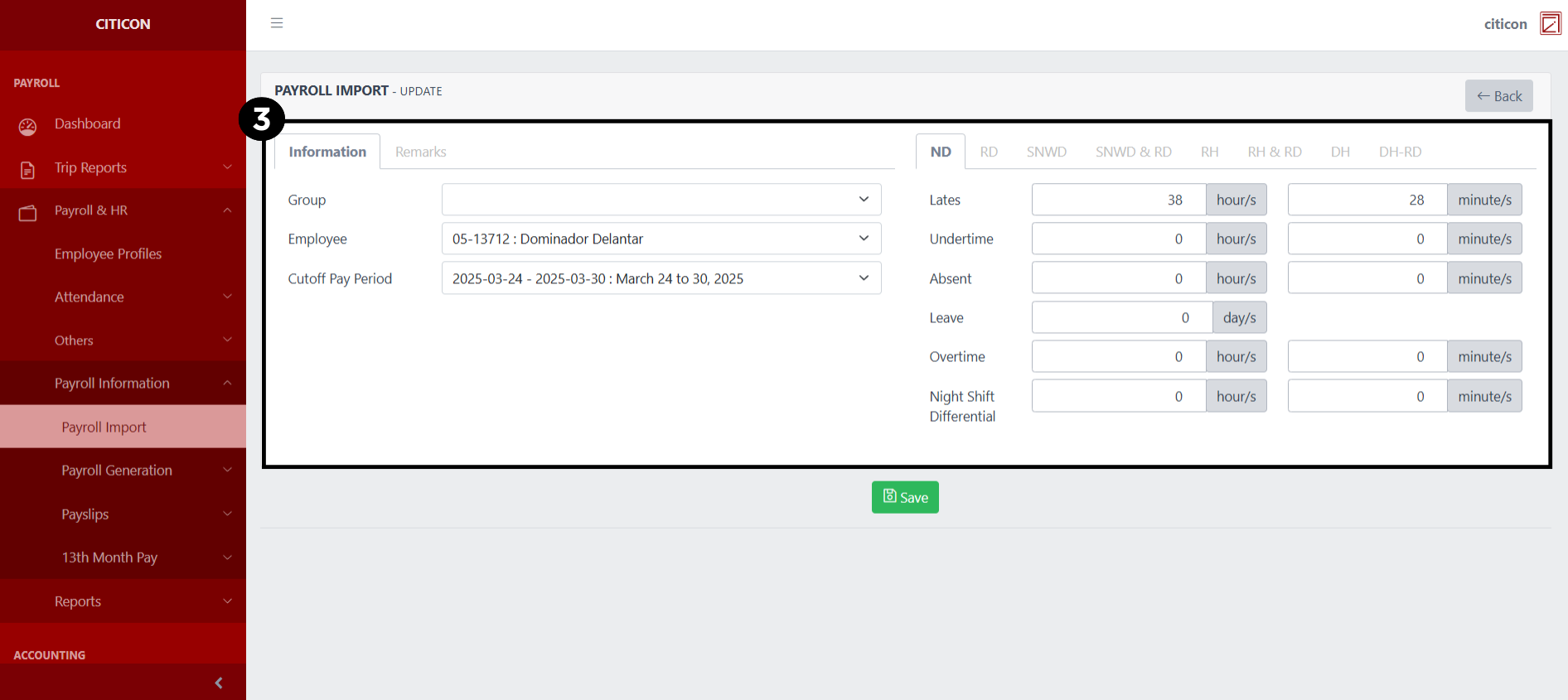 Payroll Import Update3