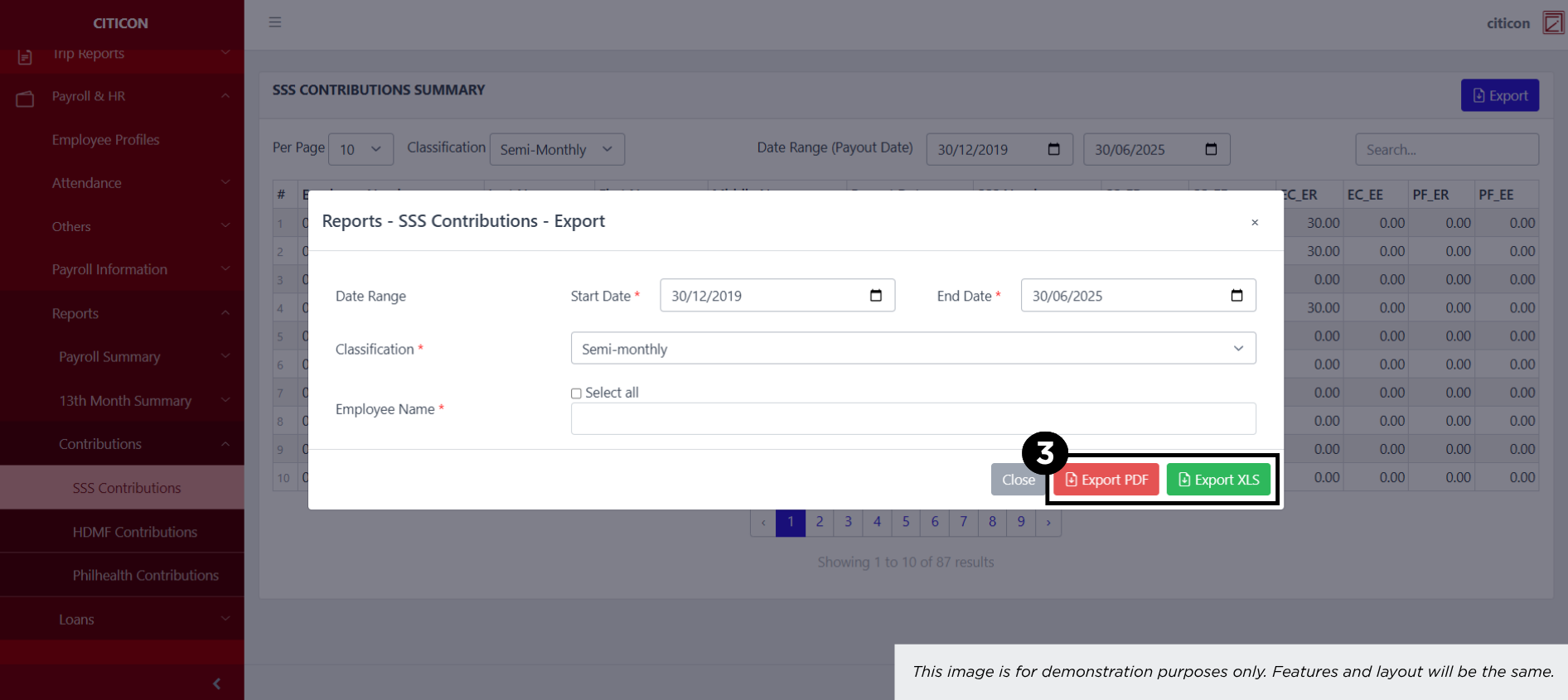 Contributions - PhilHealth Export3