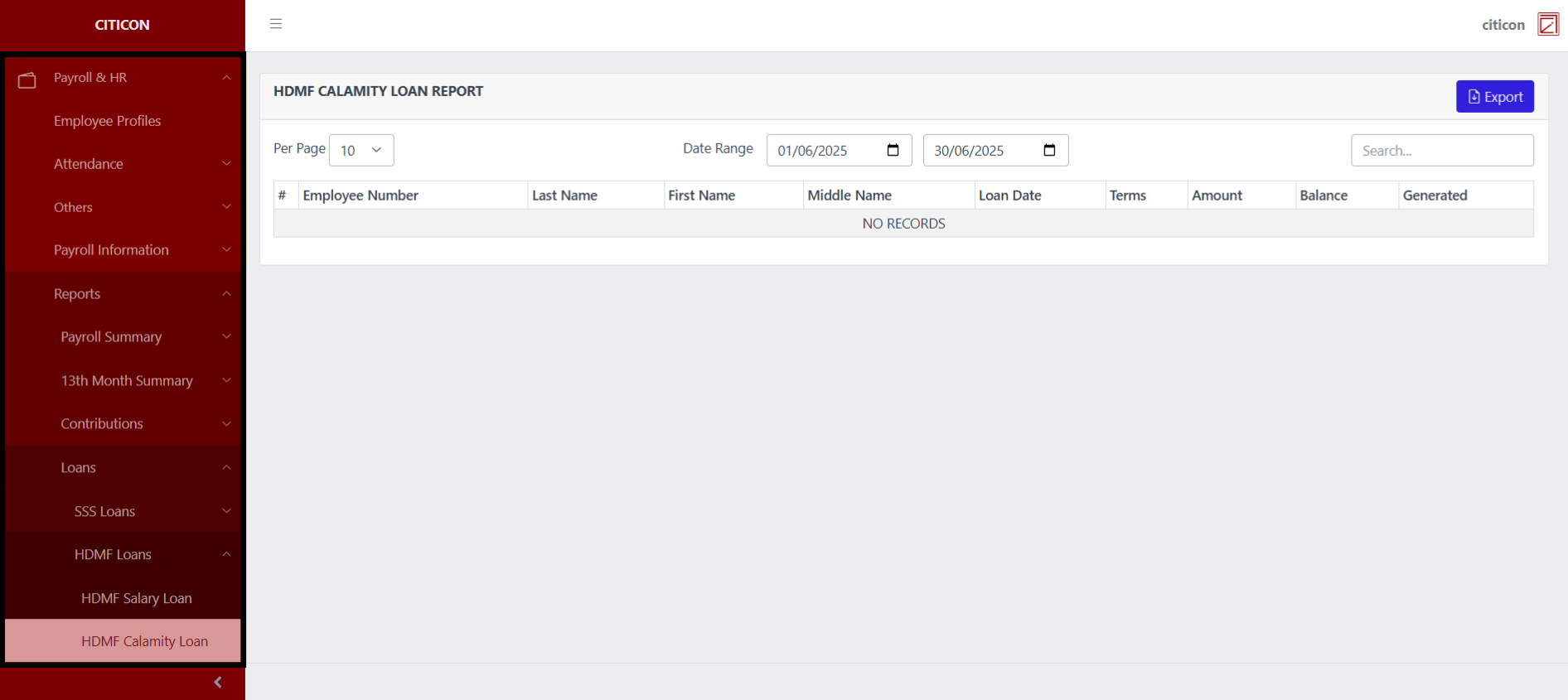 Loans - HDMF Calamity Loans Index1