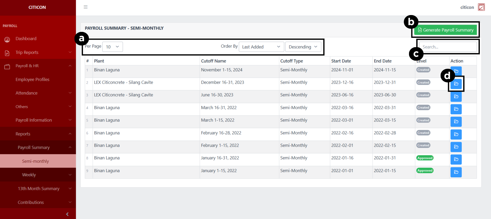 Payroll Summary - Weekly (Transit Mixer) Index2